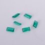 Natural Green Onyx Baguette Cut Stone 2x4 MM Loose Gemstone