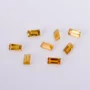 Loose Citrine Baguette Shape Faceted Yellow Gemstone Online
