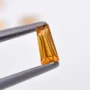 Loose Natural Citrine Taper Cut 0.10 Carat Yellow Gemstone