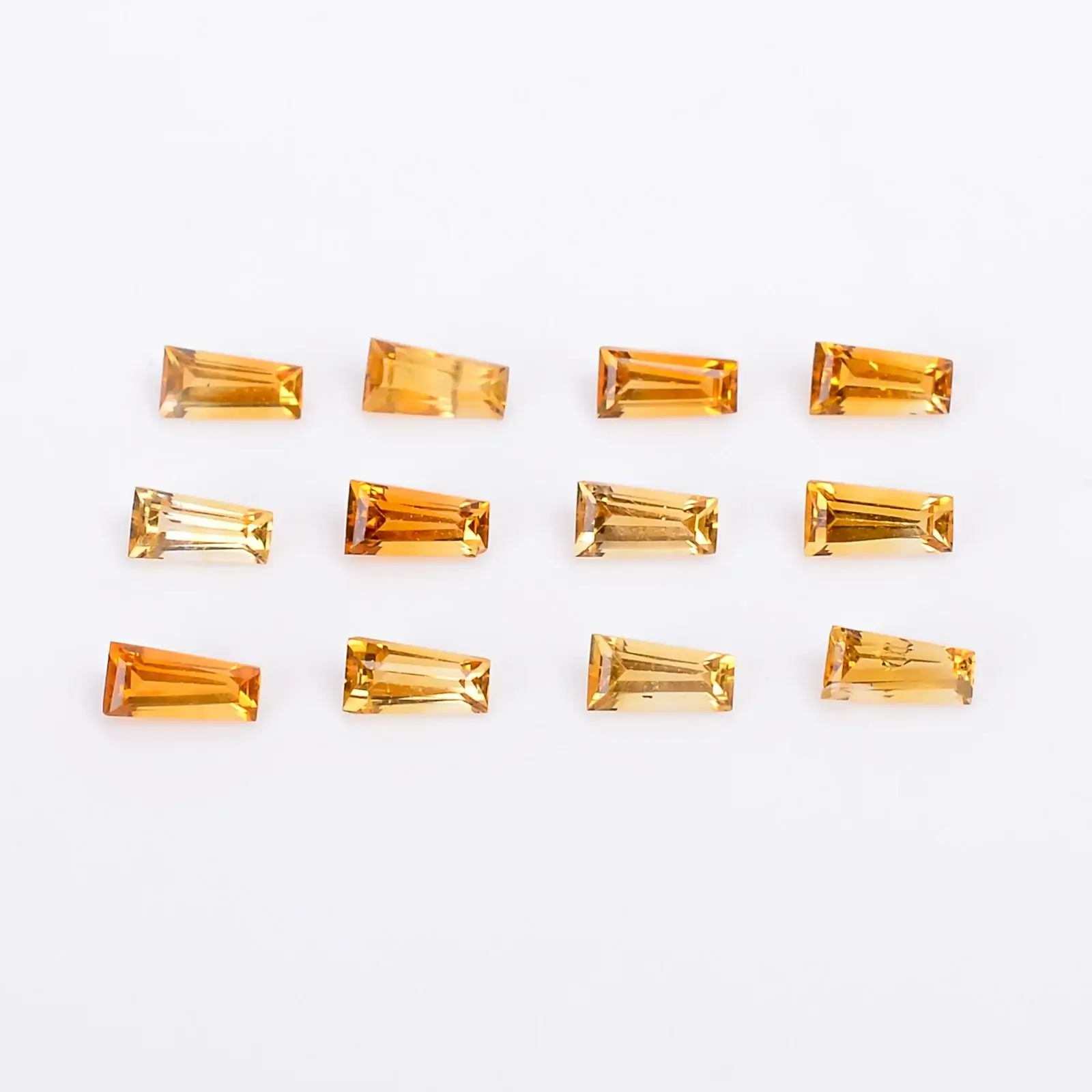 natural-citrine-taper-stone Buy Citrine Taper Faceted Gemstone Online