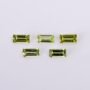 Peridot Rectangle Baguette Gemstone 2x4MM 0.12 Carat Loose Stone