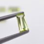 Peridot Tapered Baguette Loose Gemstone 2x3x4MM Natural Green Stone