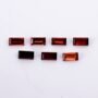 Natural Red Garnet 0.20ct Baguette Faceted Loose Stone for Fine Jewelry USA UK