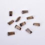 Smoky Quartz 2x3x4mm 0.10ct Tapered Baguette Cut Loose Stone for Handmade Jewelry
