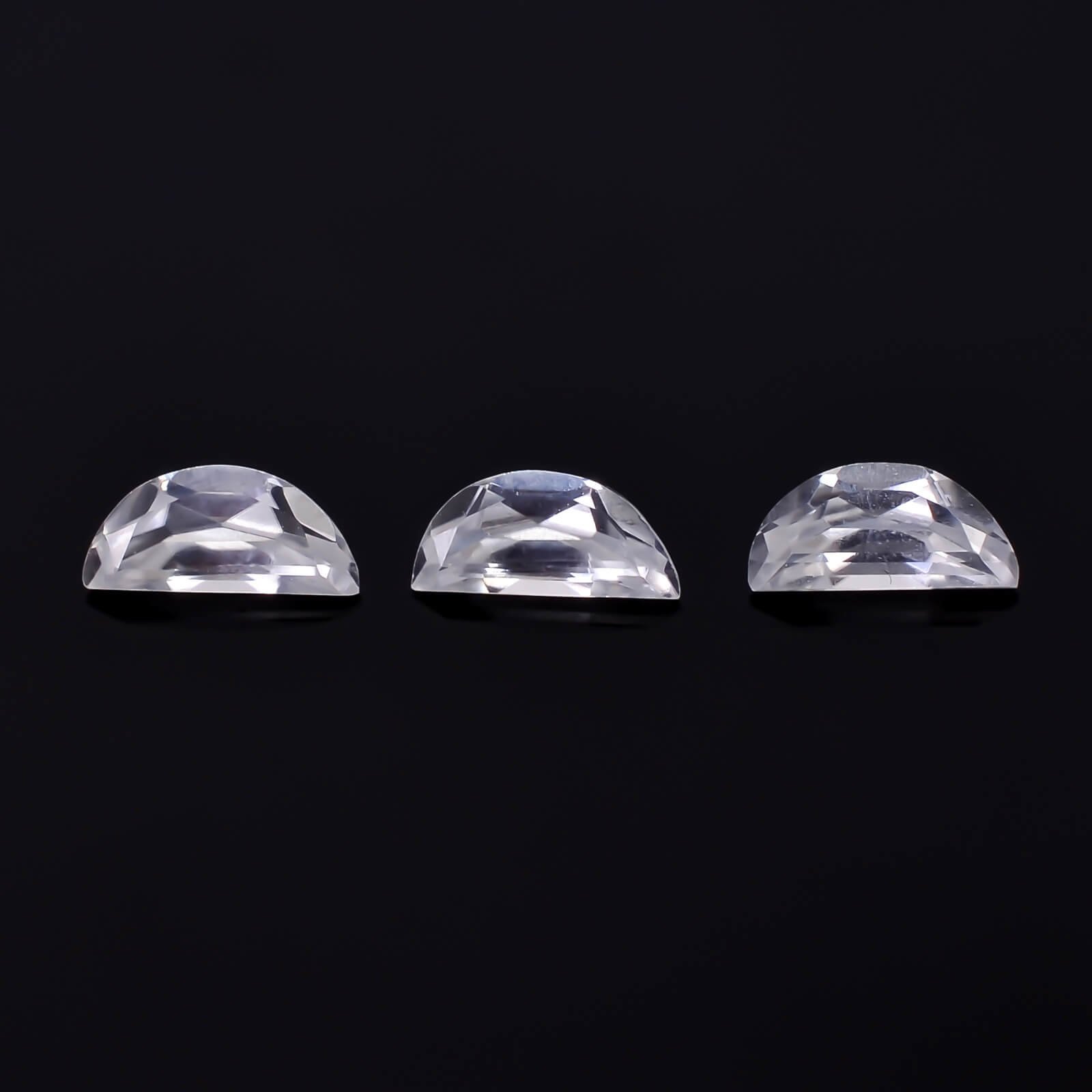 Buy White Zircon (Jarkan) Stone D Shape 0.35 Carat Online for Custom Jewelry
